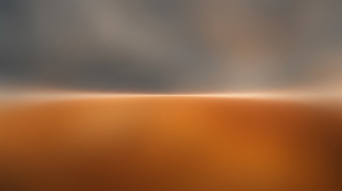 Abstract illustration of two distinct fields of light meeting at a single clean, glowing boundary line, representing IT and OT operating domains meeting at a governed boundary